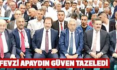 Fevzi Apaydın Güven Tazeledi