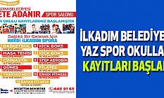 İlkadım Belediyesi Yaz Spor Okulları Kayıtları Başladı