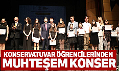 Konservatuvar öğrencilerinden muhteşem konser