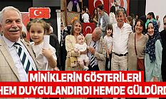 Miniklerin Gösterileri Hem Duygulandırdı Hemde Güldürdü