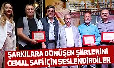Şarkılara Dönüşen Şiirlerini Cemal Safi İçin Seslendirdiler