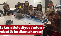 Atakum Belediyesi’nden robotik kodlama kursu