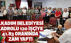 İlkadım Belediyesi Kadrolu 120 İşçiye 41.83 Oranında Zam Yaptı