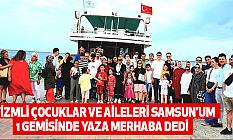 Otizmli Çocuklar ve Aileleri Samsun’um 1 Gemisinde Yaza Merhaba Dedi