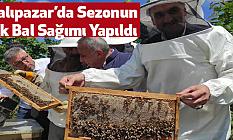 Salıpazar’da Sezonun İlk Bal Sağımı Yapıldı