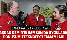 Başkan Demir’in Samsun’da Uyguladığı Dönüşümü Teknofest Tamamladı