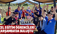 Özel Eğitim Öğrencileri Çarşamba’da Buluştu