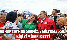 TEKNOFEST Karadeniz, 1 milyon 250 bin kişiyi misafir etti