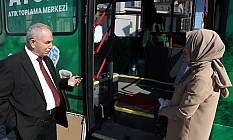 Atık Toplama Merkezi Atom Otobüsüne Yoğun İlgi