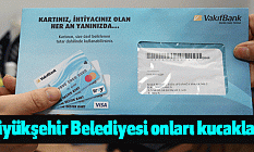 Büyükşehir Belediyesi onları kucakladı