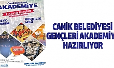 Canik Belediyesi Gençleri Akademiye Hazırlıyor