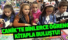Canik’te binlerce öğrenci kitapla buluştu!
