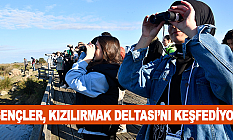 Gençler, Kızılırmak Deltası’nı Keşfediyor