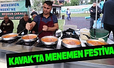 Kavak’ta Menemen Festivali