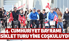4. Cumhuriyet Bayramı Bisiklet Turu Yine Coşkuluydu