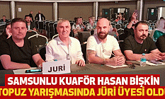 Hasan Bişkin; topuz yarışmasında jüri üyesi oldu