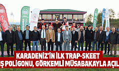 Karadeniz’in İlk Trap-Skeet Atış Poligonu, Görkemli Müsabakayla Açıldı