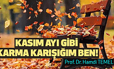 Kasım Ayı Gibi Karma Karışığım Ben!