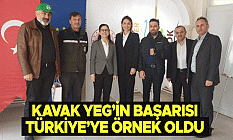 Kavak YEG’in başarısı Türkiye’ye örnek oldu