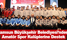 Samsun Büyükşehir Belediyesi’nden Amatör Spor Kulüplerine Destek