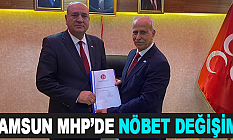 Samsun MHP’de Nöbet Değişimi
