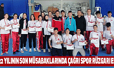 2022 Yılının Son Müsabaklarında Çağrı Spor Rüzgarı Esti