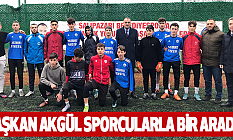 Başkan Akgül Sporcularla Bir Arada!