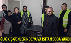 Soğuk Kış Günlerinde Yuva Isıtan Soba Yardımı