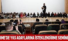 Terme’de YKS Adaylarına İsteklendirme Semineri