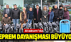 Atakum’da deprem dayanışması büyüyor