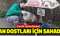 Canik Belediyesi Can Dostları İçin Sahada
