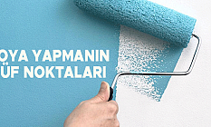 Boya yapılırken uygulamamız gereken püf noktaları