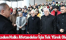 İlkadım Halkı Afetzedeler İçin Tek Yürek Oldu