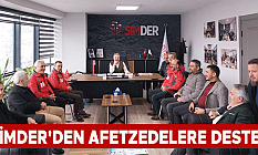 SİMDER'den Afetzedelere Destek