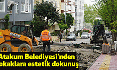 Atakum Belediyesi’nden sokaklara estetik dokunuş
