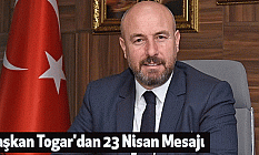 Başkan Togar'dan 23 Nisan Mesajı