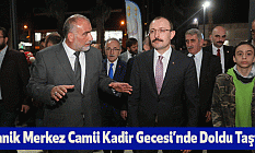 Canik Merkez Camii Kadir Gecesi’nde Doldu Taştı