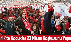 Canik’te Çocuklar 23 Nisan Coşkusunu Yaşadı