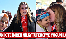 Canik’te İmren Nilay Tüfekci’ye Yoğun İlgi