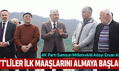 Ersan Aksu: EYT'liler ilk maaşlarını almaya başladı