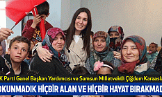 Karaaslan: Dokunmadık Hiçbir Alan Ve Hiçbir Hayat Bırakmadık