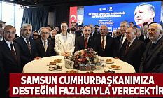 Mehmet Köse: Samsun Cumhurbaşkanımıza Desteğini Fazlasıyla Verecektir