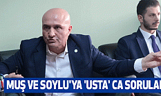 MUŞ VE SOYLU'YA 'USTA' CA SORULAR