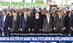 Bakan Muş: Samsun’da Kültür ve Sanat Faaliyetlerini de Güçlendireceğiz