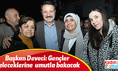 Başkan Deveci: Gençler geleceklerine umutla bakacak