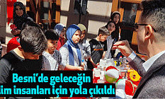 Besni’de geleceğin bilim insanları için yola çıkıldı