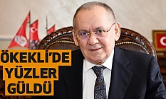 Çökekli’de Yüzler Güldü