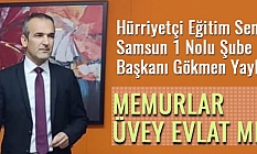 Gökmen Yayla: Memurlar Üvey Evlat mı?