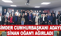 SİMDER Cumhurbaşkanı Adayı Sinan Oğan’ı ağırladı