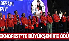 Teknofest’te Büyükşehir’e Ödül